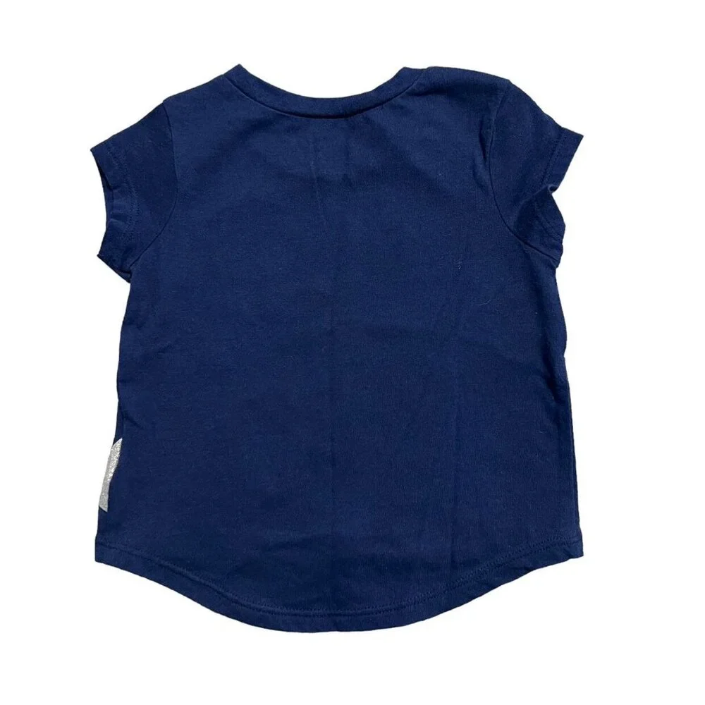 Old Navy 12-18m Patriotic Glitter Stars Shirt